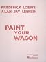 Paint Your Wagon (Score)