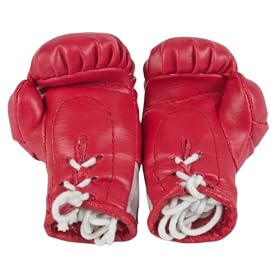 Starlite RED Miniature Boxing Decoration Gloves