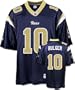 Marc Bulger Jersey: Reebok Navy Replica #10 St. Louis Rams Jersey - Small