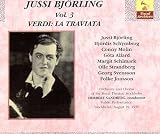 Jussi Bjorling Vol. 3 - Verdi: La Traviata / Sandberg, Bjorling, Schymberg, et al