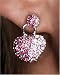 Sterling Silver and Crystal Heart Earrings by Paris Hilton