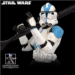 Star Wars Clone Trooper Blue Special Edition Collectible Bust