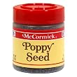 McCormick Poppy Seed, 1.25-Ounce Unit (Pack of 6)