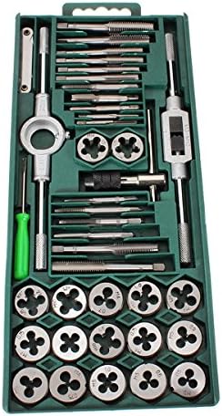 SD 40pcs Alloy Tap And Die Tools Set Combination Thread Taps/Dies