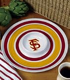 14 Florida State Seminoles Melamine Chip and Dip Serving Tray