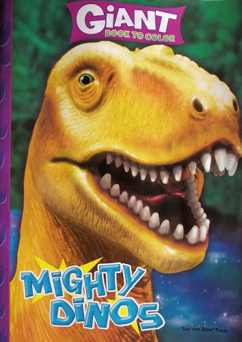Childrens Toyshop  Toys : Mighty Dinos Giant Book to Color