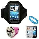 Black Durable Neoprene Protective Sports Active Exercise Workout Armband wi ....