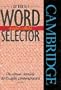 Cambridge Word Selector Angl�s-Catal... (English and Catalan Edition)