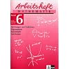 Arbeitshefte Mathematik - Neubearbeitung: Arbeitsheft Mathematik, Neubearbeitung, Bd.6, Gleichungen und Funktionen, Trigonometrie, Rauminhalte, ... Trigonomentrie, Rauminhalte, Sachthemen