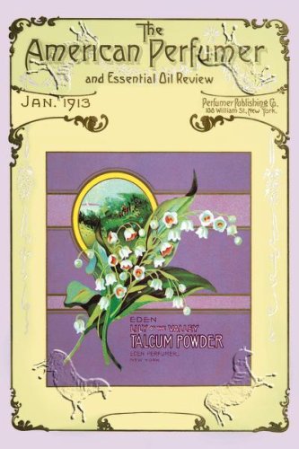Art Poster, The American Perfumer and Essential Oil Review: Eden Lily of the Valley Talcum Powder - 18.75 x 27.5