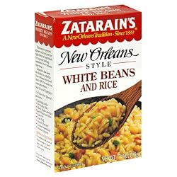 Zatarain's New Orleans Style White Beans & Rice, 7-Ounce Boxes (Pack of 12)