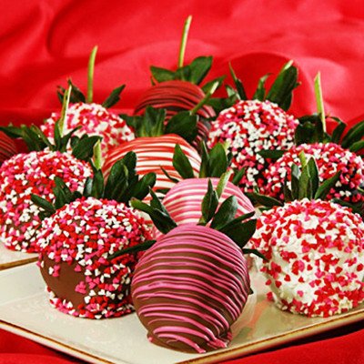 Valentine Day Gift--belgian Chocolate Covered Strawberries with