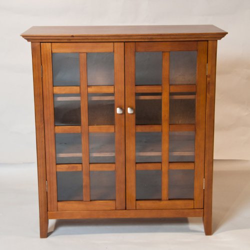 Simpli Home Acadian Collection Medium Storage Cabinet On Sale