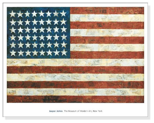 ポスター ジャスパー ジョーンズ Flag 1954