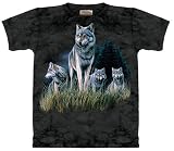 Wolves in Grass T-Shirt, Available in Various Sizes