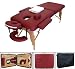 Search : New 3" Foam Burgundy Porable Massage Table Spa Salon Tattoo