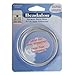 Silver Plated Fancy Square German Style Craft Wire 20 Gauge/.032 In. (2 Meters)