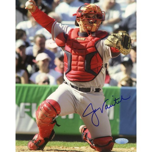 Steiner Sports MLB Jason Varitek vs Yankees Autographed 8-by-10-Inch Photograph