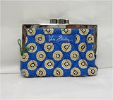 Vera Bradley Kisslock Coin Purse Riviera Blue