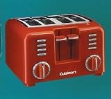 Cuisinart 4 Slice Toaster – Red