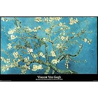 Vincent Van Gogh (Almond Branches in Bloom) Art Poster Print