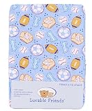 Sports Theme Fitted Crib Sheet