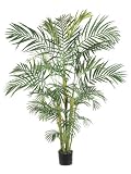 Pack of 2 Artificial Potted Tropical Areca Palm Trees 6'