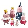Princess Peppa Pig Royal Family Figure set