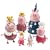 Princess Peppa Pig Royal Family Figure set