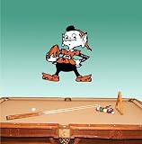 Cleveland Browns Football Wall Decal 18" x 25"