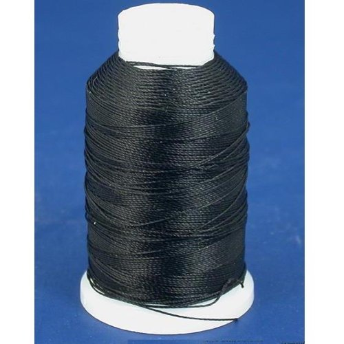 Black Beadsmith Nylon Beading Thread Cord Size 