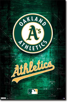 Athletics - Logo 11 Wall Poster 22