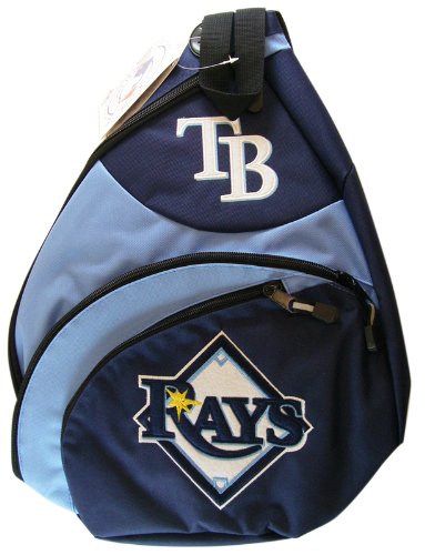 MLB Tampa Bay Devil Rays Slingshot Slingback (Medium, Navy)