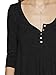 Urban CoCo Women's Half Sleeve High Low Loose Casual T-Shirt Top Tee Dress (XX-Large, Black)