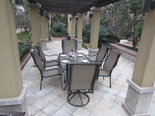 7pc Texteline Outdoor Patio Dining Set product image
