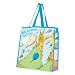 Vandor 17973 Dr. Seuss Oh The Places Large Recycled Shopper Tote, Multicolored