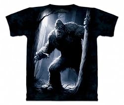 The Mountain Sasquatch Big Foot Short Sleeve Adult Tee T-shirt