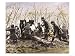 German Forces Put up Dogged Resistance During the Final Days of War Stretched Canvas Poster Print