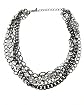 Moto Rhinestone Necklace main image