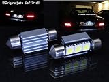 Produkt-Bild: LED-SMD 36mm Kennzeichenbeleuchtung Mercedes CLK,E W209 W210 / VW Tiguan / Mercedes C, W211 / Mercedes C-Klasse W203 / Mercedes C-Klasse W202 / Mercedes E-Klasse W210 / Mercedes E-Klasse W211 / Mercedes ML-Klasse W163 / Mercedes ML-Klasse W164 / Mercedes A-Klasse W168 / Mercedes A-Klasse W169 / Mercedes B-Klasse W245 / Mercedes CL-Klasse W215 / Mercedes CLK-Klasse W208 / Mercedes CLK-Klasse W209 / Mercedes CLS-Klasse C219 / Mercedes GL-Klasse X164 / Mercedes R-Klasse W251 / Mercedes S-Klasse W220 / Mercedes SL-Klasse R129 / Mercedes SL-Klasse R230 / Mercedes SLK-Klasse R170 /Mercedes SLK-Klasse R171 / VW Golf 4 / VW Golf 5 und PLUS /VW Passat 3C B6 /VW Touran Touareg / VW Tiguan / VW Polo 9N - Lupo / VW Caddy - Jetta / VW Passat 3b + 3bg / VW T5 alle Modelle /AUDI Q7 / (ein Kauf zwei St&uuml;ck)