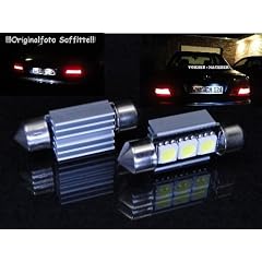 LED-SMD 36mm Kennzeichenbeleuchtung 2 St�ck mit K�hlplatte