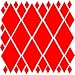 34 Red Diamonds Wall Decor Stickers Mural Words Quotes, Car, Window