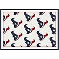 Houston Texans All-Over Logo Rug