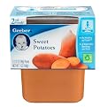 Gerber 2nd Foods Sweet Potatoes - 7.0 oz. 8 Pack, 16 Servings