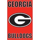 Georgia Bulldogs NCAA Applique Banner Flag (44x28)