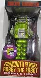 Funko Robby the Robot Metallic Green Bobblehead 2010 Comic Con ExclusiveIMAGE