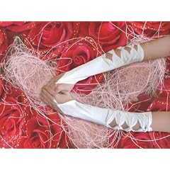 Brauthandschuhe Braut Handschuhe Hochzeit Brautaccessoires Brautzubeh�r Zubeh�r H7