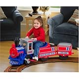 Santa Fe Red Train Set By Peg-Perego