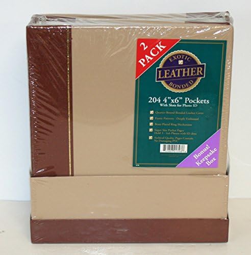 2 Pack Photo Albums and Bonus Keepsake Box