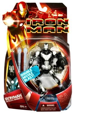 51YaH 0E7FL Iron Man Movie Action Figure Satellite Armor Iron Man